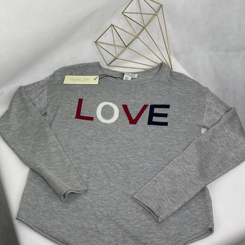 Rachel Zoe  L O V E  Cashmere Top
